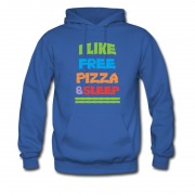 Men's Free Pizza Promotion Hoodie