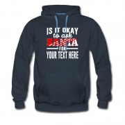Men's Free To Ask Santa Hoodie