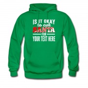 Men's Free To Ask Santa Hoodie