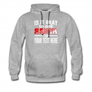 Men's Free To Ask Santa Hoodie