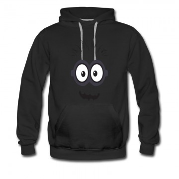Men's Funny Face Minions Hoodie