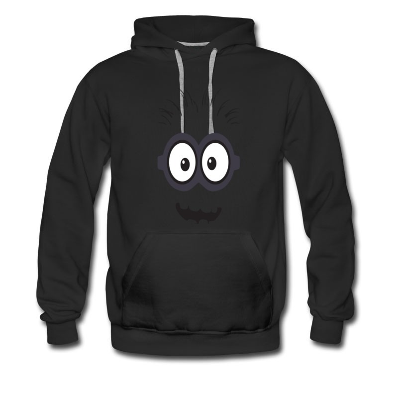 Men's Funny Face Minions Hoodie