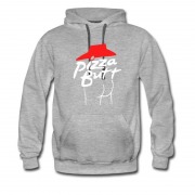 Men's Funny Moment Pizza Butt Times Hoodie
