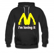 Men's Funny Parody Im Loving It Hoodie