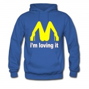 Men's Funny Parody Im Loving It Hoodie