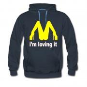 Men's Funny Parody Im Loving It Hoodie