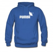 Men's Funny Pumba Tee Roars Wild Hoodie
