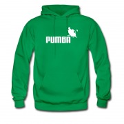 Men's Funny Pumba Tee Roars Wild Hoodie