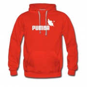 Men's Funny Pumba Tee Roars Wild Hoodie