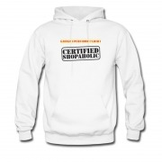 Men's Gadgetperfumetshirt Certified Shopaholic Cool Hoodie