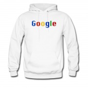 Men's Google Cartoon Tittle Word Hoodie
