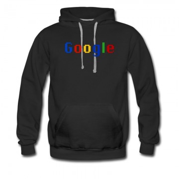 Men's Google Cartoon Tittle Word Hoodie