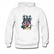 Men's GORILLAZ ALTERNATIVE ROCK T- shirt Hoodie