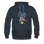 Men's GORILLAZ ALTERNATIVE ROCK T- shirt Hoodie
