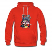 Men's GORILLAZ ALTERNATIVE ROCK T- shirt Hoodie