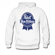 Men's Great Beer Pabst Blue Ribbon Popular Drink Hoodie