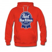 Men's Great Beer Pabst Blue Ribbon Popular Drink Hoodie