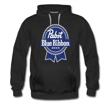 Men's Great Beer Pabst Blue Ribbon Popular Drink Hoodie