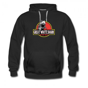 Men's Great White Shark Hot Item Hoodie