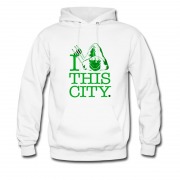 Men's Green Arrow I Love This City Hoodie