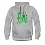 Men's Green Arrow I Love This City Hoodie