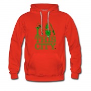 Men's Green Arrow I Love This City Hoodie