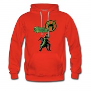 Men's Green Hornet In Action Hot Design Hoodie