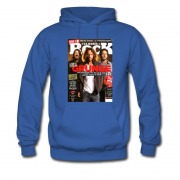 Men's Grunge Character Magazines Hoodie