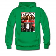 Men's Grunge Character Magazines Hoodie