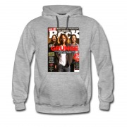 Men's Grunge Character Magazines Hoodie