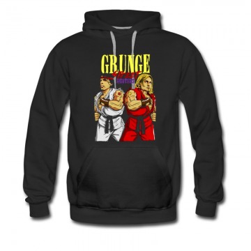Men's Grunge Street Fighter Hoodie
