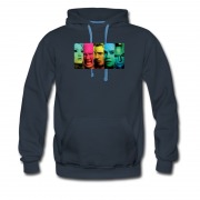 Men's Guardian Of Galaxy Character Face Hot Design Hoodie