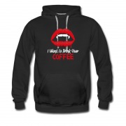 Men's Haloween Style I Want Drink Cofee Hoodie