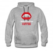 Men's Haloween Style I Want Drink Cofee Hoodie