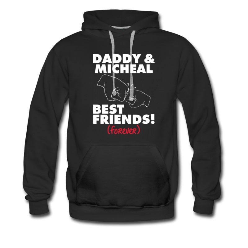 Men's Happy Fathers Day Micheal Hoodie