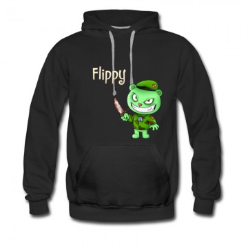 Men's Happy Tree Friends Flippy Hoodie