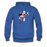 Men's Harley Quinn And Joker Dance Crazy Love Hoodie