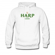 Men's Harp Premium Lager Hot Beer Hoodie