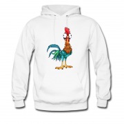 Men's Hei-hei Moana Cock Roster Funny Hoodie