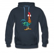 Men's Hei-hei Moana Cock Roster Funny Hoodie