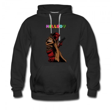 Men's Hellboy Rainbow Hoodie