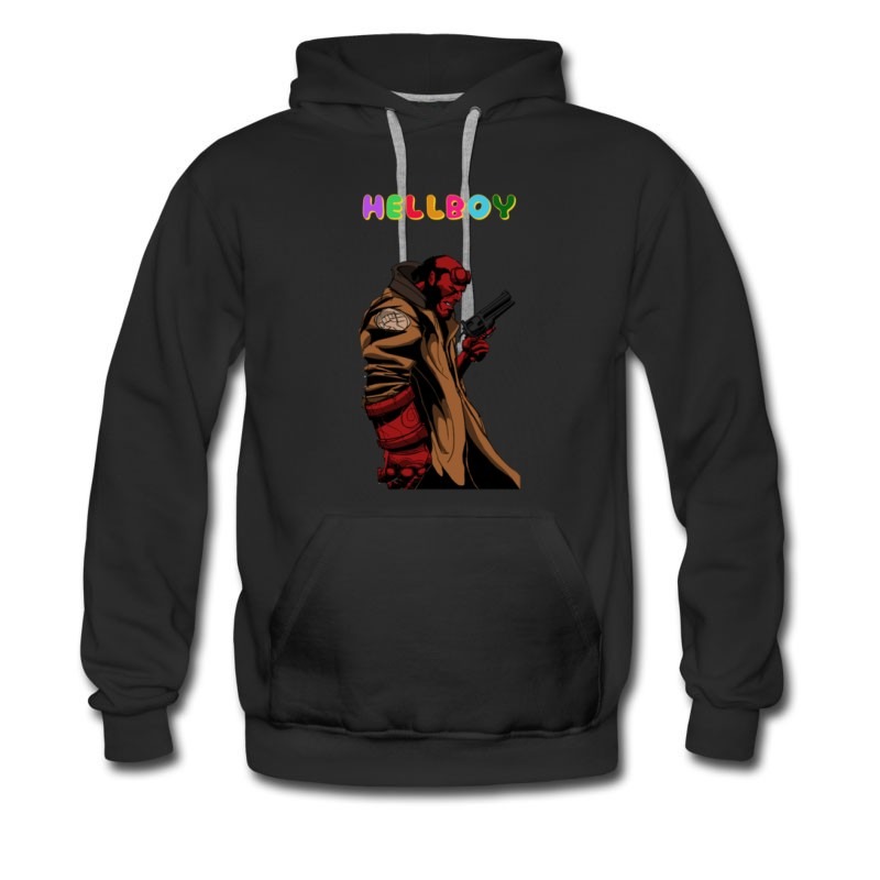 Men's Hellboy Rainbow Hoodie