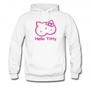 Men's Hello Titty Awesome Hoodie