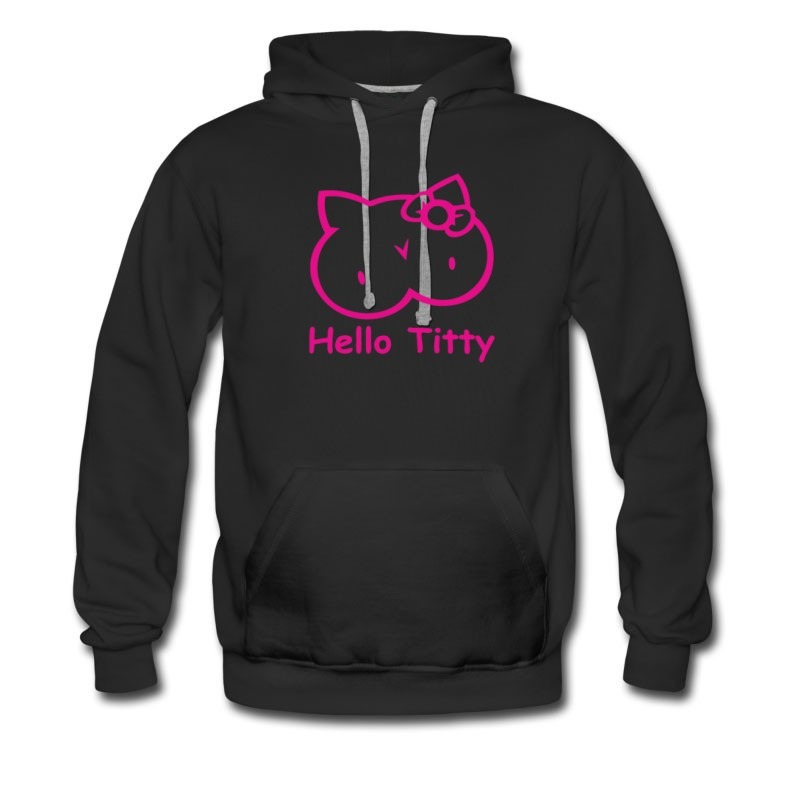 Men's Hello Titty Awesome Hoodie