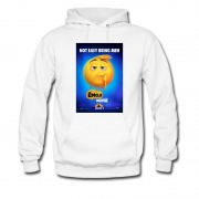 Men's Hero In Film The Emojie Movie Face 2017 Hoodie