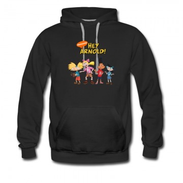 Men's Hey Arnold With Good Friends Hoodie