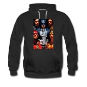 Men's High Quality Justice League Poster Batman Hoodie