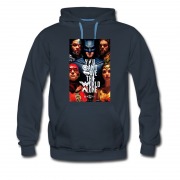Men's High Quality Justice League Poster Batman Hoodie