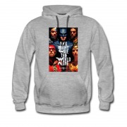 Men's High Quality Justice League Poster Batman Hoodie