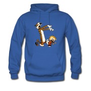 Men's hobbes and calvin Hoodie